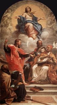 卡羅 馬拉塔 Assumption and the Doctors of the Church 卡羅 馬拉塔 Assumption and the Doctors of the Church